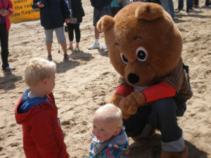 Beach Bingo - a great event for the whole family. Photo by Yorkshire Coast Radio