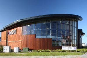 Hybrid Series 3 Curtain Wall gives a stunning façade to Lawley Village’s Anytime Fitness Centre