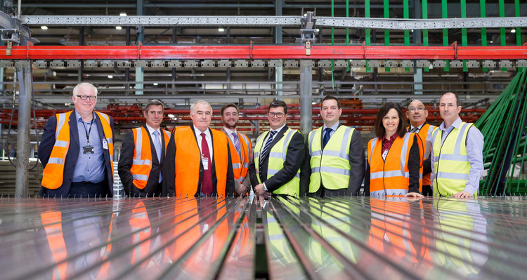Caroline Flint MP visits Senior's factory
