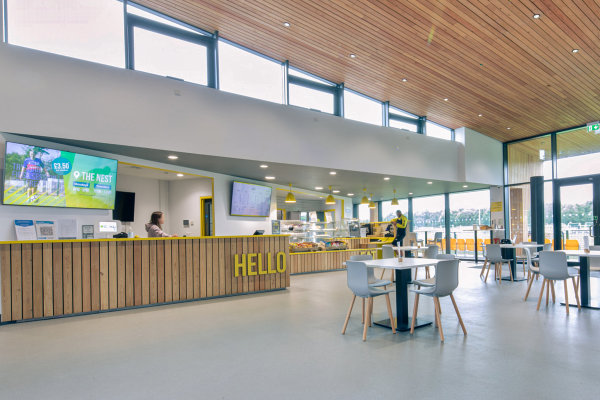 Interior photo of The Nest Retail space