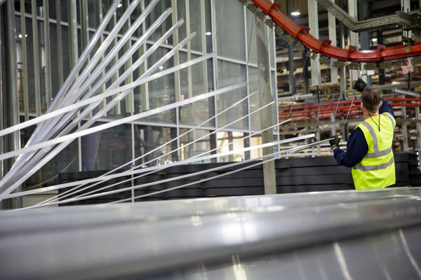 Photo inside the factory